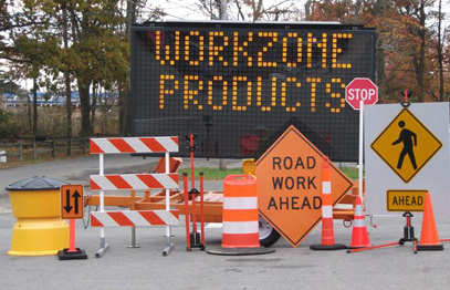 construction work zone products