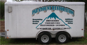 Paramount Restoration trailer design